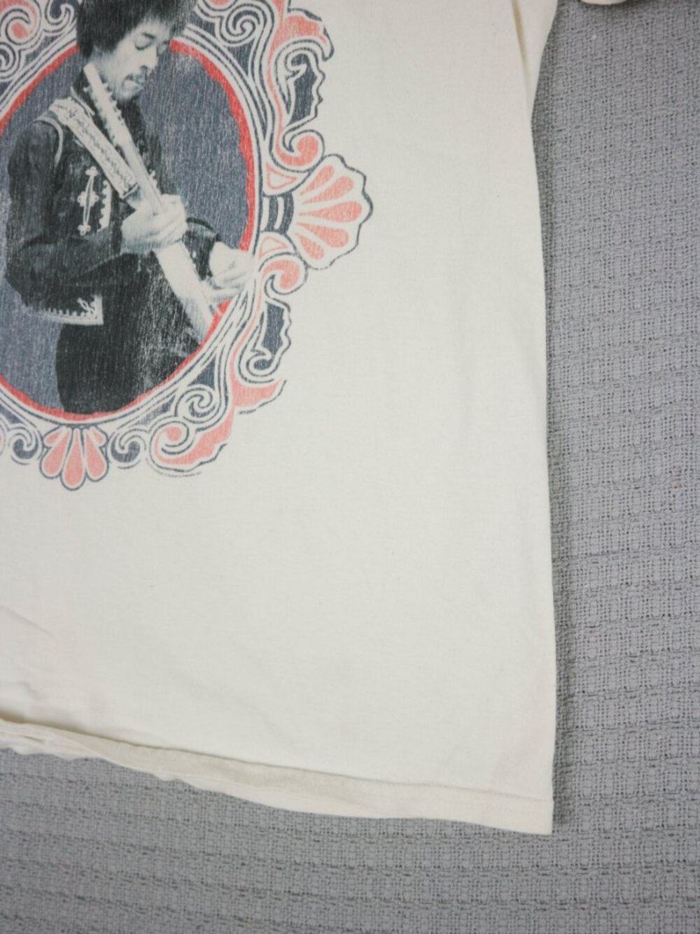Hendrix 2023 Authentic Off White Mens Small Tee - Picture 5 of 6